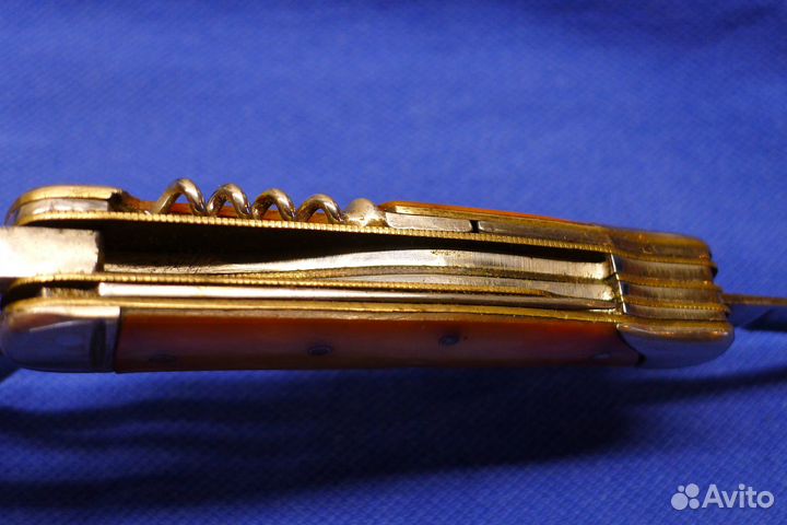 Нож перочинный многопредметный СССР Ворсма