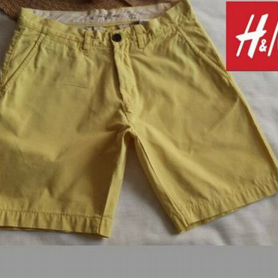 Мужские джинсовые шорты на лето H&M 29(44 46) S