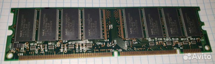 Оперативная память NEC sdram 256mb pc-133