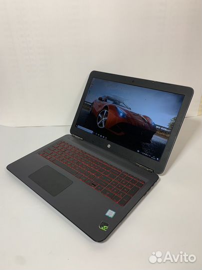 Игровой ноутбук HP omen 15.6 / GTX 1050ti
