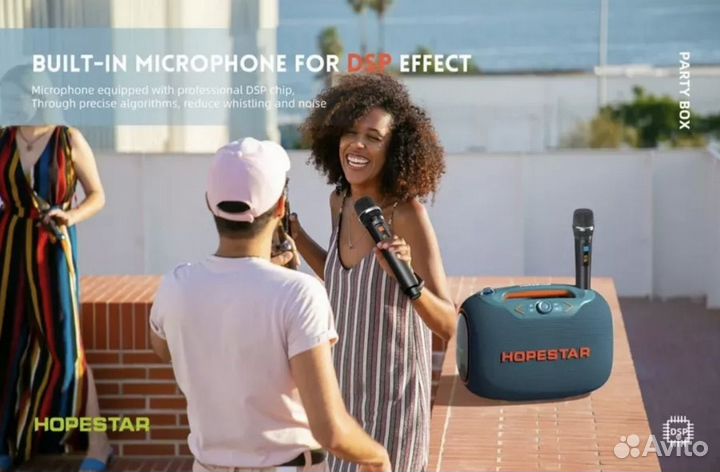 Портативная колонка Hopestar 120W