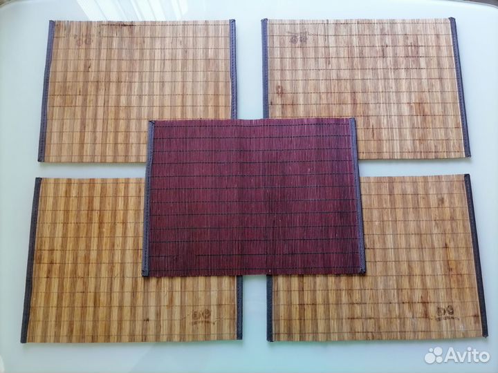 Бамбуковые салфетки для сервировки стола