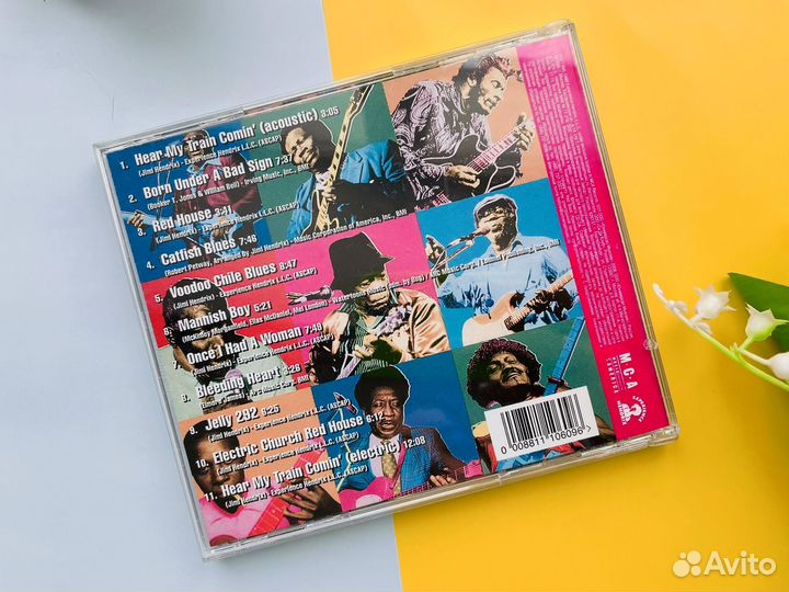 Лицензионный Cd диск Jimi Hendrix Blues