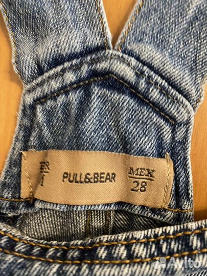 Джинсовый комбинезон женский