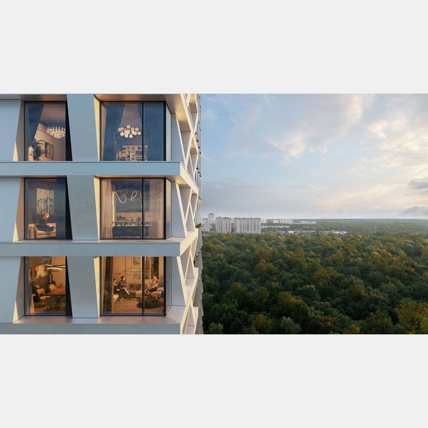 1-к. апартаменты, 35,2 м², 3/35 эт.