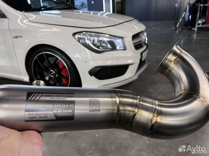 Даунпайп CLA 45 AMG M133