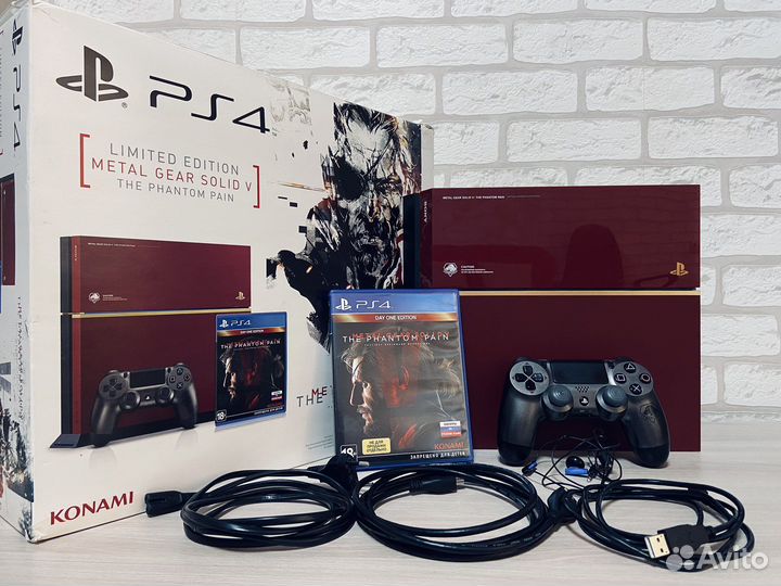 PlayStation 4 500Gb Limited Edition CUH-1208+MGS V