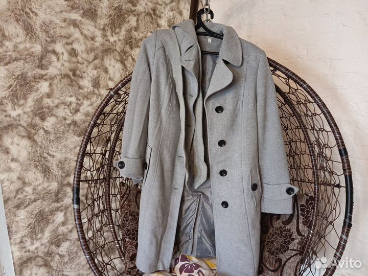 Пальто женское осень весна 52 размера