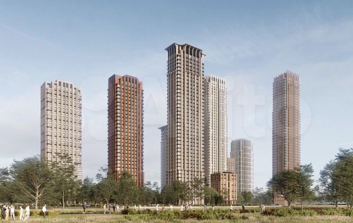 2-к. квартира, 58,3 м², 11/27 эт.