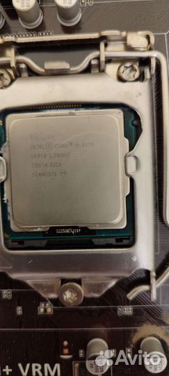 Материнская плата 1155 с процессором i5