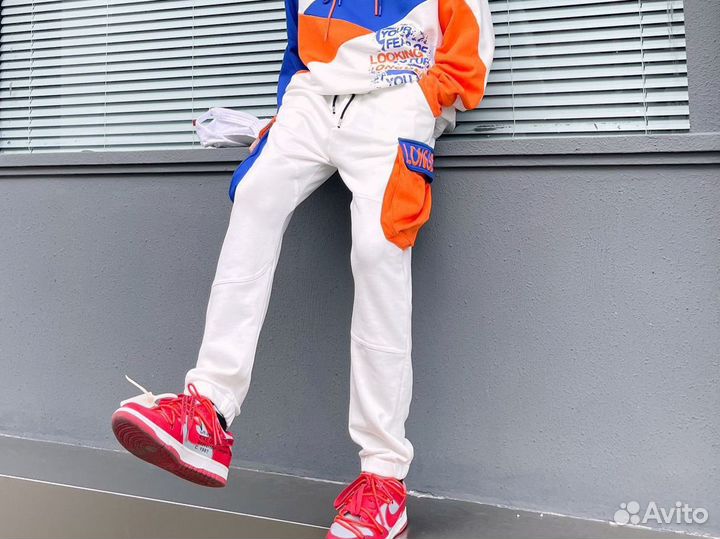 Спортивные брюки новые хлопок 48-52