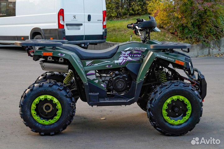 Квадроцикл Avantis Hunter 200 Big Basic хаки