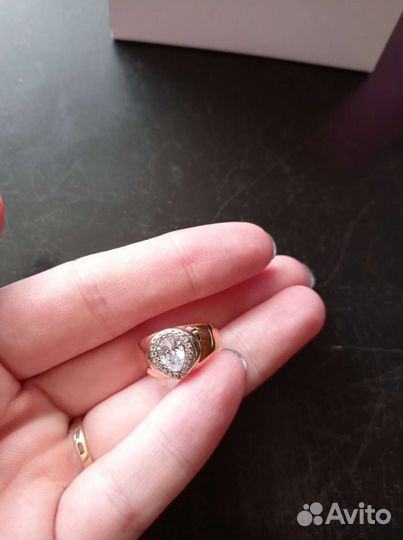 Серебряное кольцо 16 размер