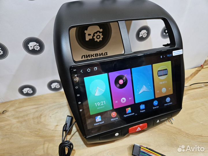 Магнитола android Mitsubishi Asx 2din новая