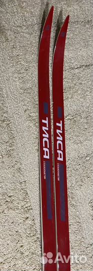 Лыжи беговые стеклопластик тиса fisher