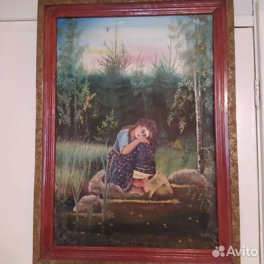 Картина Алёнушка