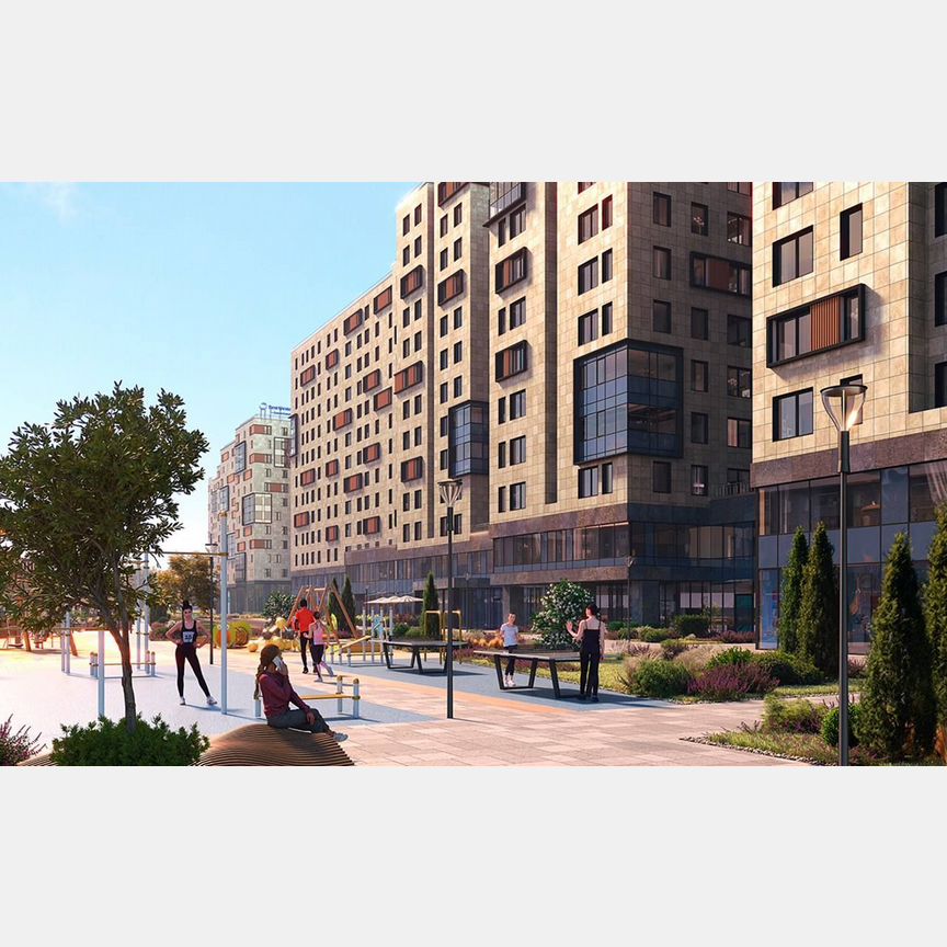 Апартаменты-студия, 22,1 м², 4/14 эт.