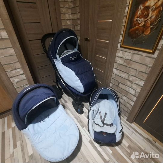 Коляска 3 в 1 tutis zippy см.описание