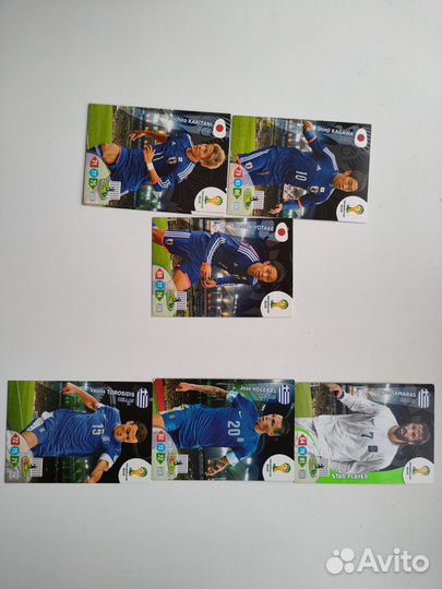 Футбольные карточки panini