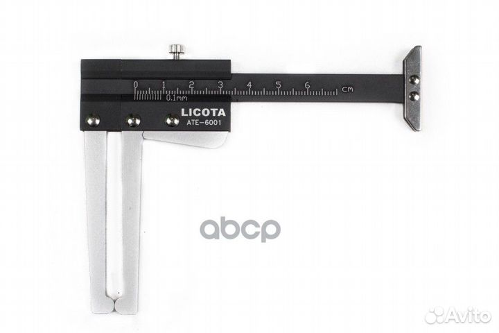 Штангенциркуль для тормозных дисков 0,1 мм, 0-6