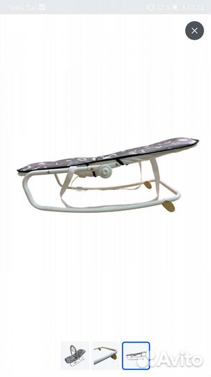 Шезлонг детский