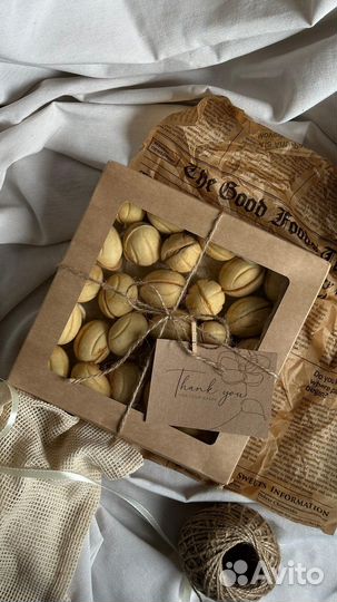 Орешки со сгущенкой и орехами