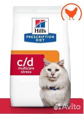 Корм для кошек Хилс Уринари Стресс (курица)