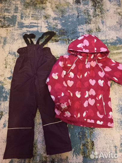 Костюм 116+, сапоги деми р. 29