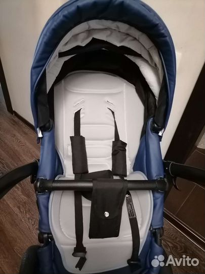 Модульная коляска 3 в 1 Экокожа