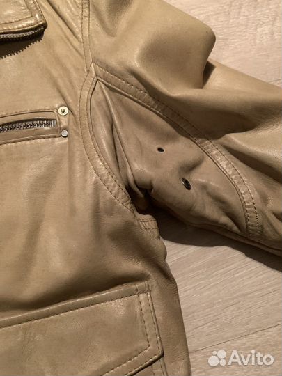 Кожаная куртка diesel женская