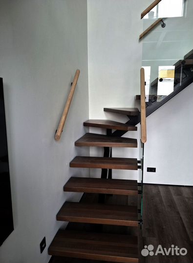 Стеклянные ограждения для лестницы