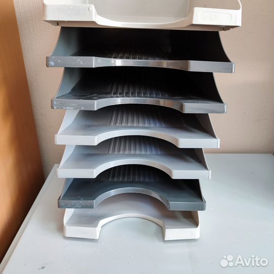 Лоток канцелярский горизонтальный 7 шт