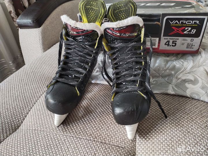 Хоккейные коньки bauer vapor