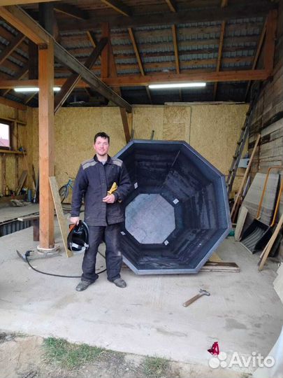 Комплект для сварки. Банный чан/купель