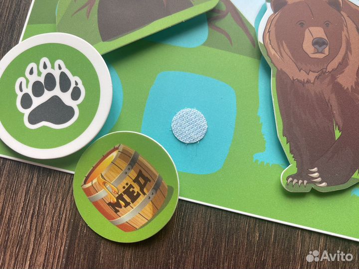 Настольная игра Pic'n Mix Лесные животные, в боксе