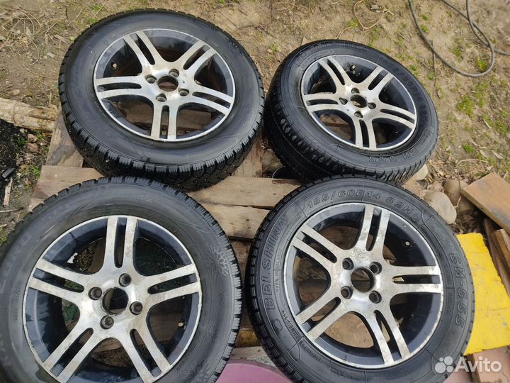 Литые диски r14 на ваз бу