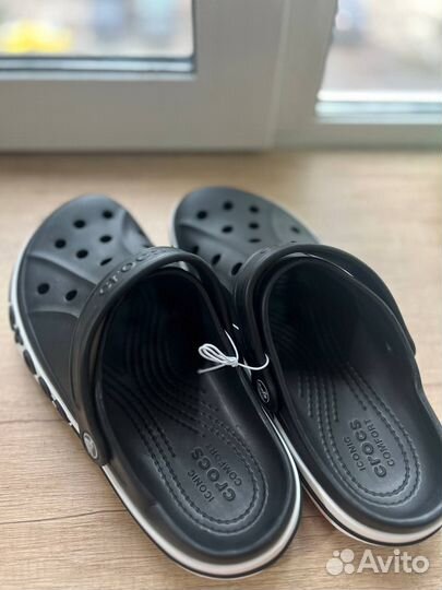 Crocs сабо черные 36-40