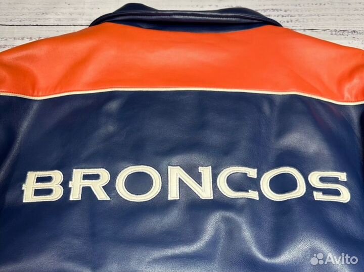 Кожаная куртка Denver Broncos