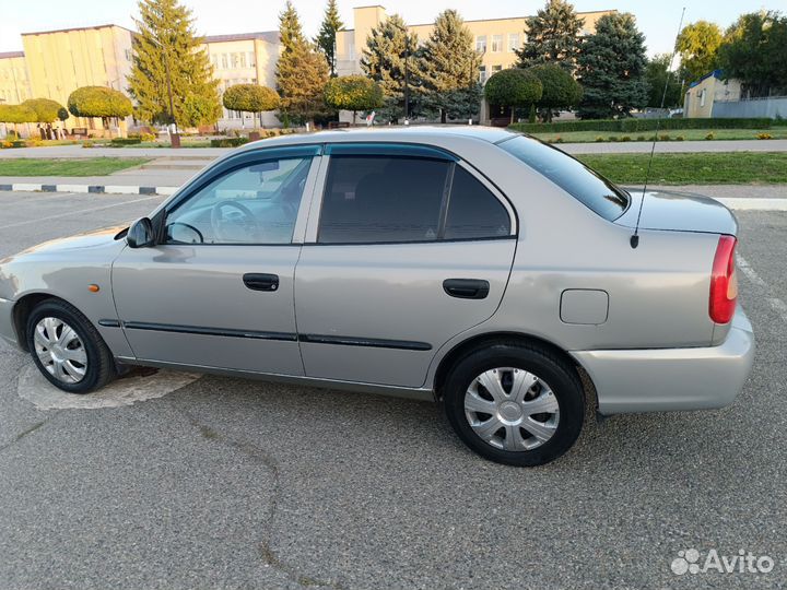 Hyundai Accent 1.5 МТ, 2007, 187 000 км