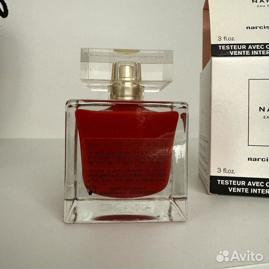 Оригинал тестер narciso rodriguez rouge