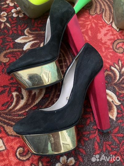 Туфли для пиллона,шпилька