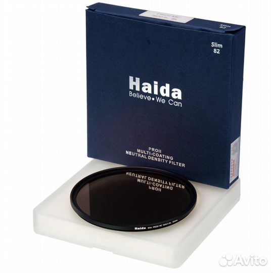 Светофильтр нейтрально-серый Haida Slim proii 82mm