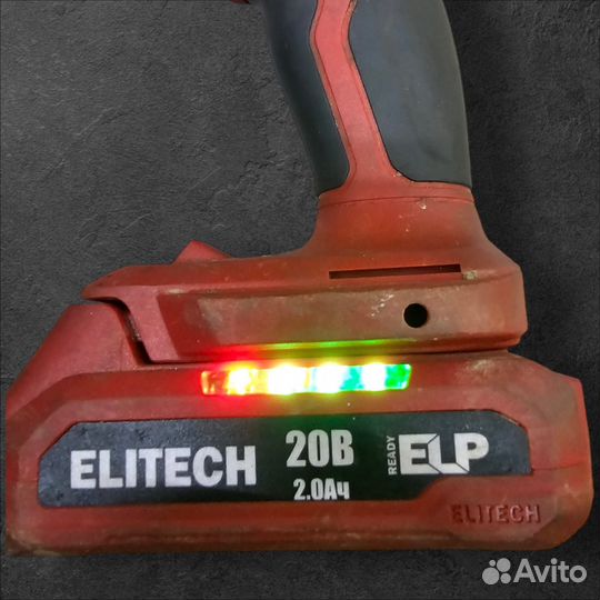 Аккумуляторная дрель-шуруповерт elitech Да 20-2Сл