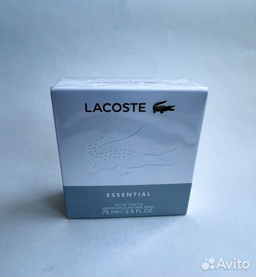 Lacoste essential 75 ml новый запечатан оригинал