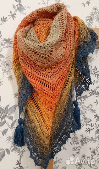 Бактус вязаный ручная работа