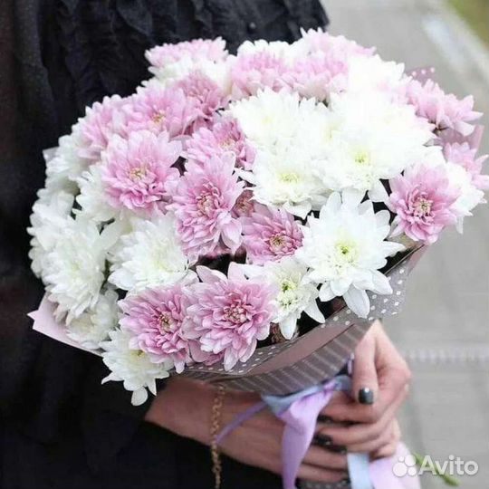 Букет из хризантем