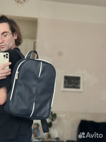 Рюкзак кожаный мужской