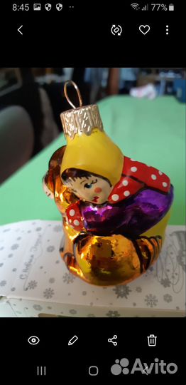 Игрушка на елку новая