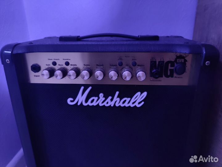 Комбоусилитель для электрогитары Marshall MG15FX