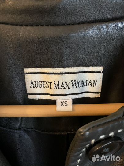 Кожаный плащ женский натуральная кожа длинный